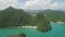 Seascape of Caramoan Islands, Camarines Sur, Philippines.