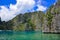 Seascape of Coron Island, Philippines