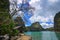 Seascape of Coron Island, Philippines