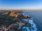 Seascape Costa Vicentina with the air.