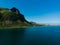 Seascape on Gimsoya island, Lofoten Norway