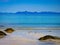 Seascape in Gimsoysand, Lofoten islands, Norway