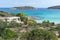 Seascape of Lagonisi Beach at Sithonia peninsula, Chalkidiki, Greece