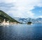 Seascape Monastery on the island in Perast, Montenegro