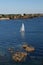 Seascape near Le Pouldu, Brittany, France