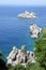 Seascape near Paleokastritsa. Corfu Island, Greece
