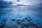 Seascape of pattaya beach at sunset, Chonburi, Thailand