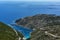 Seascape. Porto-Vromi Bay on the island of Zakynthos Greece