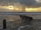 Seascape Rain on Horizon Outer Banks