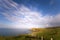 Seascape with a rainbow