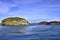 Seascape of Remote Outer Hebridean Island of Scotland