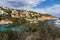 Seascape with rocky coast of Mallorca