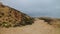 Seascape rough weather cloudy skies