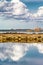 Seascape from the salt mines of Nubia, Trapani (Italy)