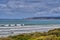 Seascape showing Split Point Lighthouse at Aireys Intet, Great Ocean Road, Victoria, Australia