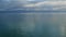 Seascape with stormy clouds near The Channel of Love, Canal d`amour in Sidari. Corfu Island, Greece