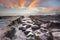 Seascape sunrise at Kiama Surf Beach, NSW, Australia