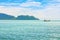 The seascape view of Ao Manao bay at Prachuap Khiri Khan