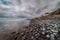 Seascape. View of the Playa de San Felipe, a town in the north of Gran Canaria. Las Palmas. Canary Islands