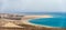 Seascape. View of Playa de Sotavento de Jandia.