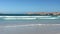 Seascape view of a small granite island near Esperance Western Australia