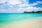 Seascape of the view from Waimea Beach.