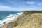 Seascape from the viewpoint of Castelejo, view of Cordoama beach, Vila do Bispo, Algarve, Portugal