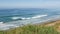 Seascape vista point, Del Mar Torrey Pines, California coast USA. Ocean tide, blue sea wave overlook