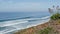 Seascape vista point, Del Mar Torrey Pines, California coast USA. Ocean tide, blue sea wave overlook