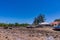 Seascape Wooden Boats In Vanga Last Town In Kenya Kwale County Streets Business Settlement In Coastal Region East Africa