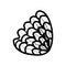 Seashell, scallop Comtopallium Radula doodle
