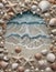 Seashells and Starfish Spread Across a Sandy Beach, Generative AI