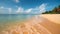 Seashore bliss, mesmerizing tropical beach, soft sandy shorelines, and coastal splendor