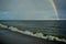 Seashore rainbow and fast q