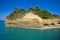 Seashore in Sidari on Corfu island, Greece