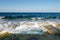 Seaside baths carved out of rock on the sliema seafront