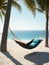 Seaside Bliss A Relaxing Vacation Getaway.AI Generated