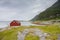 Seaside building in Northern Norway