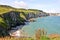 Seaside Coast along The Carrick a rede in Northern Ireland