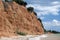 Seaside coastal erosion