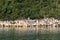 Seaside landscape in the Peljesac region of Croatia