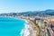 Seaside of Nice, France