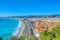 Seaside of Nice, France