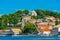 Seaside panorama of Croatian town Cavtat