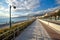 Seaside promenade, scenery background, travel, destination scenics