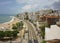 Seaside railway track in Calletta, Spain