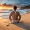 Seaside Serenity: A Meditative Journey at Sunrise
