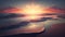 Seaside Sunrise A Stunning Sunrise Scene. Generative AI