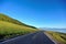 seaside trail under blue sky