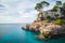 Seaside view from Cala Almonia